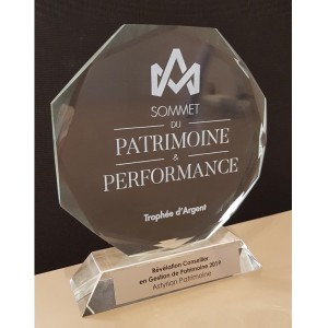 Trophée d'argent - Sommet Patrimoine et Performance - Révélation CGP 2019